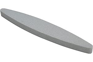 IHIGOGOFA Wetzstein Messerschärfer 230 mm, Körnung 180 Schleifstein Axt und Messer, Bootsform Schärfer Abziehstein für Schärfen Gartengeräte Küchenmesser Meißel Äxte