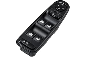 YAOPEI Interruptor Mando Elevalunas Para Citroen C4 Grand Picasso 6554.YH Interruptor de Control Ventana Electrónica Botonera Elevalunas