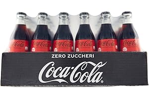 COCA-COLA Zero Zuccheri 330ml x24 (Vetro