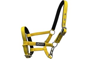 Horses, Licol Réglable Poulain, Modèle Foal, Licol Confortable, Utile pour Mener Le Poulain en Main ou l’Assurer Pendant Les Opérations de Pansage, de Transport ou pour Le Seller