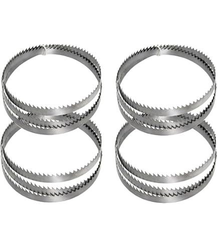 Lame Per Sega A Nastro Encut Bimetalliche M42 - Set Da 2, 1640x13x0.65mm, 10-14 Denti | Per G&uuml;de MBS 115