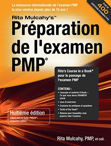 Préparation à l'Examen PMP, Rita Mulcahy 8éme Edition gratuit