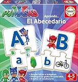 Contenido: 81 piezas PJ Masks- Juego El abecedario (Educa Borrás 17251)