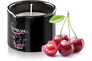 Dreamlove Voulez-Vous Vela de Masaje Cereza - 1 Unidad