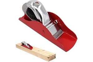 SNUGZEST Mini Woodworking Hand Planer,Small Hand Planer Manual Wood Planer,Adjustable Compact Manual Wood Door Planer Block Planes Trimming Wood Planning Carving Edge Rounding Wood DIY Model Making