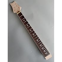 Yinfente Manche De Guitare électrique 22 Frettes 64,8 Cm En Palissandre