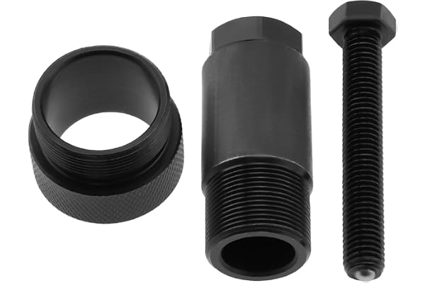 ECSiNG 1 Ensemble d'outils de Démontage en Acier pour Extracteur de Pompe d'injection de Carburant de Moteur Diesel Accessoires de Démontage de Pompe Haute Pression Compatible avec BMW M47 M57 Noir