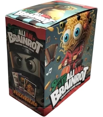 Boîte De 36 Sachets Skifidol Italian Brainrot – Cartes Psychédéliques à Collectionner !