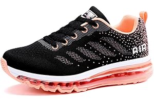 gojiang Zapatillas Running Hombre para Bambas Mujer Deportivas Tenis de Mujer Zapatos para Correr Cómodo Ligero Transpirable Antideslizante Jogging Casual Fitness Exterior Zapatillas 34-46EU