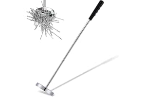 DISNACE Telescopic Magnetic Pickup Tool, Magnetic Sweeper Telescoping Pick-up Tool, Heavy Duty Telescopic Magnet 35LB Load Capacity, Extendable Magnetic Pickup Tool 8.5-33in, Mechanic Tools for Men