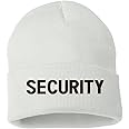 Army Universe Security Embroidered Beanie Warm Winter Watch Cap Security Guard Officer Uniform Outdoors Hat