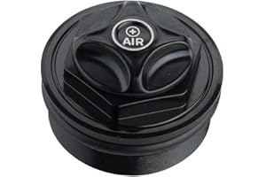 ROCKSHOX Rock Shox Accessorio Top Cap Solo Air Lyrik B1/Yari/Pike B Accesorio, Unisex-Adult, Negro, Talla única