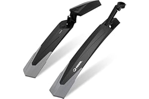 RBRL Parafango Bici, Parafanghi Bici Regolabile a Sgancio Rapido, Parafanghi MTB Adatto per Mountain Bike/E-Bike da 24-29 Pollici