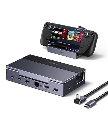 Valve Steam Deck Docking Station (Black) - UK Version : Amazon.co