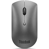 Lenovo ThinkBook Bluetooth Silent Mouse, 4Y50X88824, Demir Grisi
