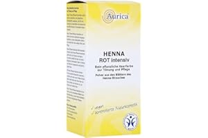 AURICA NATURHEILM.U.NATURWAREN GMBH Henna rot Intensiv Pulver