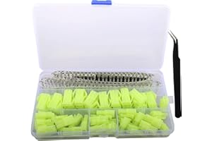 RUNCCI-YUN 30sets Tamiya Plug Mâle Femelle Connecteur Adaptateur 2pin pour RC Voiture Lipo