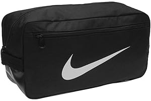 NIKE Mens Football Accessories Boot Bag Brasilia Shoebag H17.5 x W32.5 x D 2.5cm (N, Black)