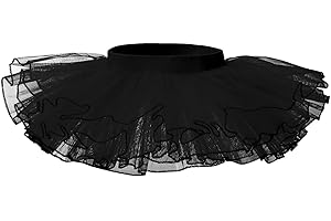Bezioner Jupe Tutu en Tulle Fille Robe de Danse Classique Ballet Pettiskirt Princesse Costume 1-9 Ans