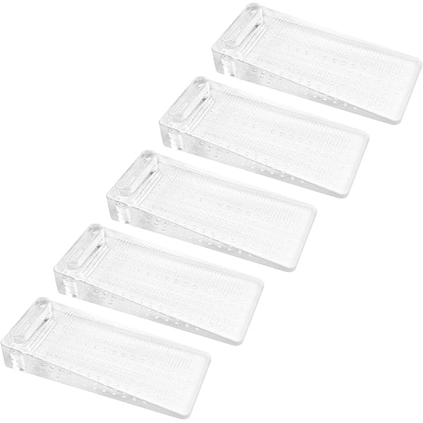 Lot De 5 Butées De Porte Universelles En Caoutchouc De Qualite Superieure Flexibles Stables Et Anti Rayures~p119646942