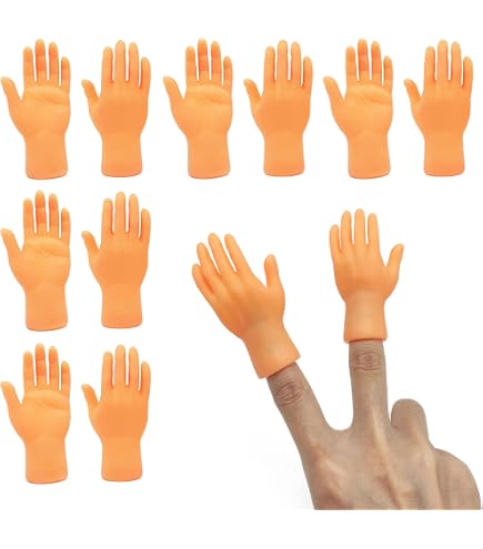 30 Pièces Mini Marionnettes à Doigts En Caoutchouc - Amusantes Pour Enfants Et Animaux