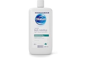 Oilatum Junior, Treatment for Eczema & Dry Skin Conditions, Bath Additive, Protects Skin from Moisture Loss, Fragrance Free, Suitable for Babies & Children, 1 x 600ml