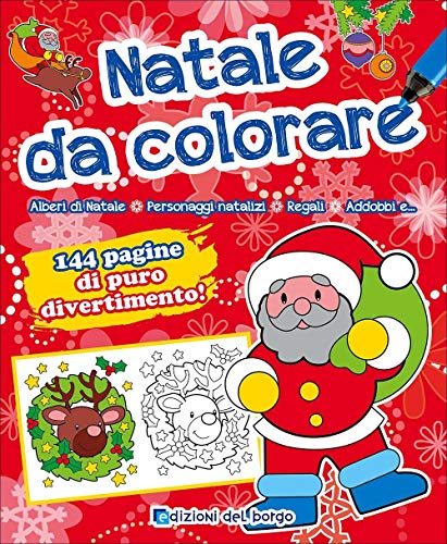 Natale da colorare libro