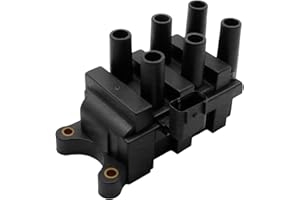 Hoypeyfiy 5008190 Ignition Coil Pack Block, Replacement for Ford Mondeo Mk3 2.5 3.0 ST220 2000-2007, Replaces 5F2E12029AB