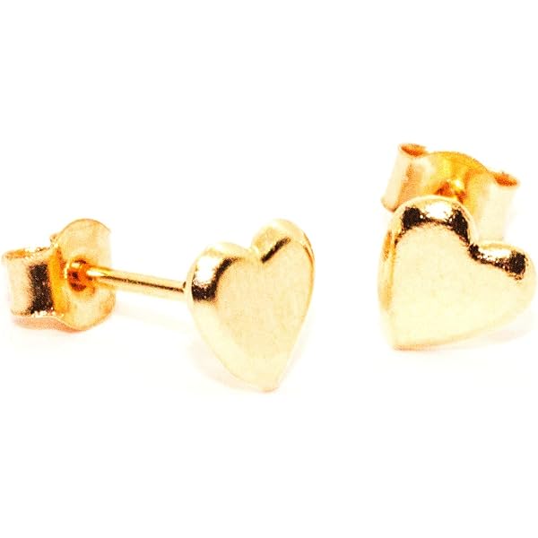 Aeon Orecchini Oro Giallo 9 Carati Con Zirconia Cubica Quadrata 4 Mm - Ipoallergenici In Confezione Regalo