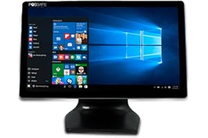 POSSAFE Wireless Windows POS Terminal, 18.5” LED Touchscreen, Intel i5 Processor, 8GB RAM, 128GB SSD – Integrated Hardware System Point of Sale for Retail Shop & Restaurant