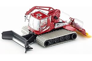 siku 4914, Pistenbully, 1:50, Métal/Plastique, Rouge, Treuil extensible