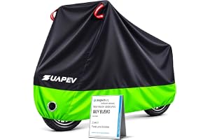 ZUAPEV Funda Bicicleta Exterior Impermeable, Funda para Bici 210D Poliéster | Cubre Bicicleta Exterior, Capa Lona para Tapar Bici de Montaña/Carretera/Niño/Electrica/MTB/BTT