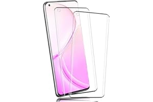 Carantee 2 Pièces Verre Trempé pour Oneplus 12 5G, Haute Sensibilité protection écran, 9H Dureté Résistant Montre pour Oneplus 12 5G vitre protection, HD Sans Bulles 3D Full Protection D'écran