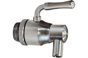 WEISI RUBINETTO INOX DA 1/2 POLLICE SALVAGOCCIA