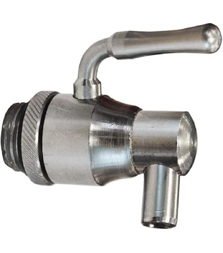 LA NUOVA SANSONE - Fût Inox 15L Alimentaire | Pour Huile, Liquides | Acier 18/10 | Bouchon Vidange | Stockage Alimentaire