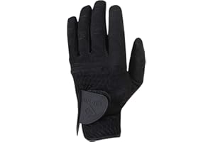 Bionic Men's AquaGrip Golf Glove, Left Handed - Medium ( Black )