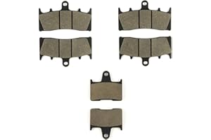 SOMMET Bremsbeläge Vorne + Hinten für suzuki GSXR 1000 K1/K2 2001-2002 / GSX 1400 2001-2007 LT188-188-254