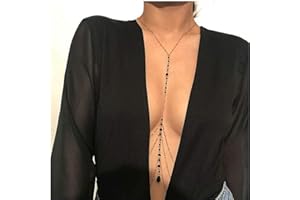 Yean Körperkette Gold Bikini Bauchkette Taillenketten für Damen