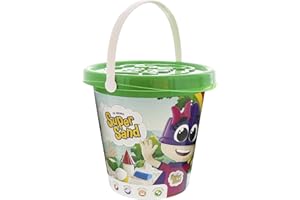 Super Sand Cubo Verde Formas Geométricas. Arena mágica para moldear y modelar. Diversión y creatividad para niños y niñas. Manualidades. Arts and crafts.