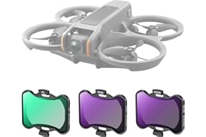 K&F Concept Filtro para Avata 2, Kit de ND Filtro para Avata 2 con Polarizador PL, ND8, ND16 Compatible con dji Avata 2 con 28 Capas Nano Revestimiento