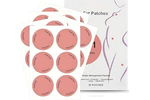 Dabacc Weight Loss Patches, Weightless Patches Healthy Shape Support Botanical Plant-Based Formula, Gentle & Soothing Support for Women & Men-Rose