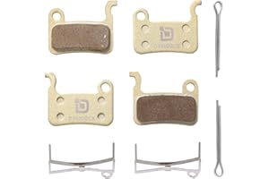 DYMOECE 2 Sets Bicycle Disc Brake Pads for Shimano Deore XT XTR LX SLX Hone Alfine Saint Disc Brake(Resin,Semi-metallic,Sintered Metal) SCP-LX