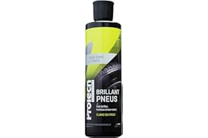 ProTech Monte-Carlo - Brillant Pneus Voiture - Entretien Pneus - Conserve l'aspect Neuf des Pneus - Redonne Brillance et Éclat - Finition Showroom - 200 ML