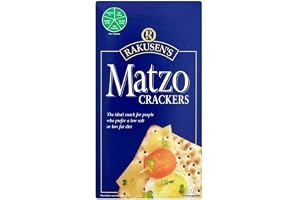 Rakusen's Flammig bakad kex Matzos 300 g (förpackning med 6)