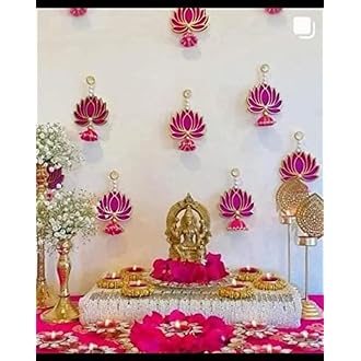 Divyakosh Lotus Hanging for Decoration | Handmade Wall ...