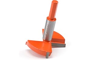 ITOOLFIRM Mèche Forstner 65 mm avec guide - Foret à bois avec tige hexagonale - Foret à charnière pour bois et bois dur