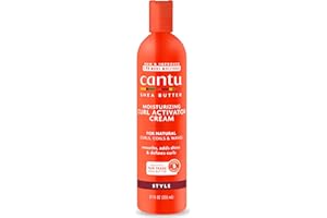 Cantu Masło shea do kremu Activator Curl Naturalne włosy, 12 Ounce