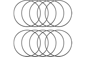sourcing map Nitrilo Caucho Tóricas Juntas 95,3mm OD 90mm ID 2,65mm Ancho, Métrico Nitrilo Caucho Sellado Empaquetadura, Paquete de 10