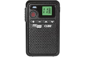 POLMAR Cube Radio ricetrasmittente antenna integrata ricetrasmettitore 8 + 8 canali walkie talkie ricaricabile