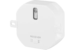 Smartwares Einbau-Funkschalter für Lampen – Plug & Connect – Max. 1000 W – SH4-90260, weiß